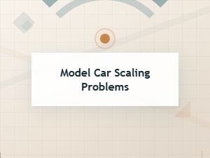 Mastering the Math of Model Car Scale Factors